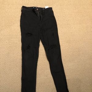 Hollister Ripped High Rise Jean Legging